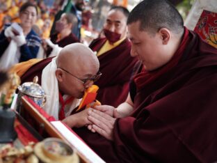 Kagyu Monlam 2023 at Bodh Gaya. Photo: Tokpa Korlo