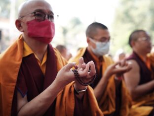 Kagyu Monlam 2023 at Bodh Gaya. Photo: Tokpa Korlo