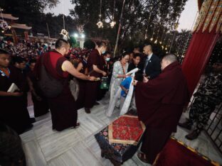 Kagyu Monlam 2023 at Bodh Gaya. Photo: Tokpa Korlo