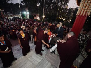 Kagyu Monlam 2023 at Bodh Gaya. Photo: Tokpa Korlo