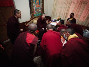 Kagyu Monlam 2023 at Bodh Gaya. Photo: Tokpa Korlo