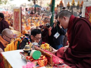 Kagyu Monlam 2023 at Bodh Gaya. Photo: Tokpa Korlo