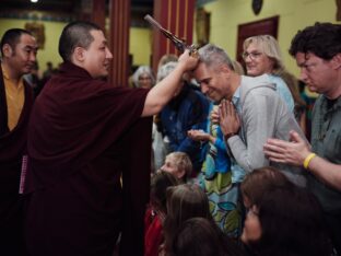 Thaye Dorje, His Holiness the 17th Gyalwa Karmapa, presided over the Karmapa Public Course 2024 in KIBI, New Delhi. Photo: Tokpa Korlo.