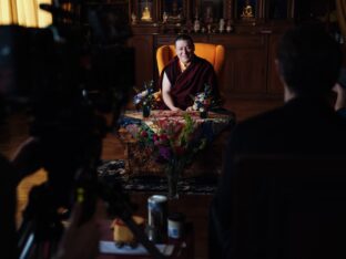 Thaye Dorje, His Holiness the 17th Gyalwa Karmapa, presided over the Karmapa Public Course 2024 in KIBI, New Delhi. Photo: Tokpa Korlo.