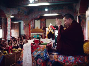 Thaye Dorje, His Holiness the 17th Gyalwa Karmapa, in Kalimpong. Photo: Tokpa Korlo