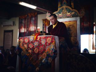 Thaye Dorje, His Holiness the 17th Gyalwa Karmapa, in Kalimpong. Photo: Tokpa Korlo