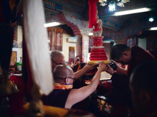 Thaye Dorje, His Holiness the 17th Gyalwa Karmapa, in Kalimpong. Photo: Tokpa Korlo