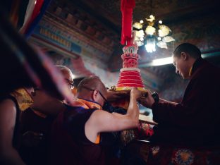 Thaye Dorje, His Holiness the 17th Gyalwa Karmapa, in Kalimpong. Photo: Tokpa Korlo