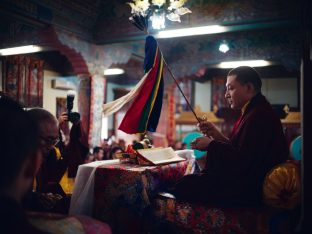 Thaye Dorje, His Holiness the 17th Gyalwa Karmapa, in Kalimpong. Photo: Tokpa Korlo