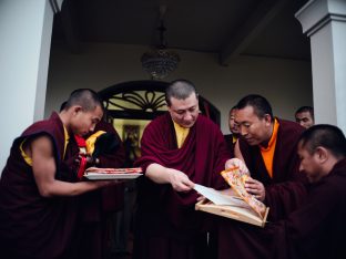 Thaye Dorje, His Holiness the 17th Gyalwa Karmapa, in Kalimpong. Photo: Tokpa Korlo