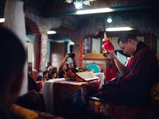 Thaye Dorje, His Holiness the 17th Gyalwa Karmapa, in Kalimpong. Photo: Tokpa Korlo