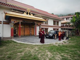 Thaye Dorje, His Holiness the 17th Gyalwa Karmapa, in Kalimpong. Photo: Tokpa Korlo