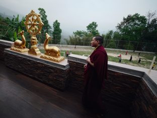 Thaye Dorje, His Holiness the 17th Gyalwa Karmapa, in Kalimpong. Photo: Tokpa Korlo