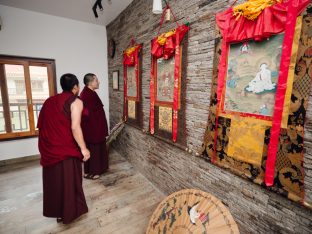 Thaye Dorje, His Holiness the 17th Gyalwa Karmapa, in Kalimpong. Photo: Tokpa Korlo