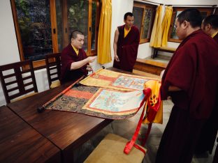 Thaye Dorje, His Holiness the 17th Gyalwa Karmapa, in Kalimpong. Photo: Tokpa Korlo