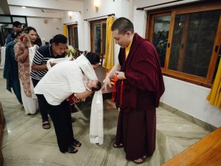 Thaye Dorje, His Holiness the 17th Gyalwa Karmapa, in Kalimpong. Photo: Tokpa Korlo