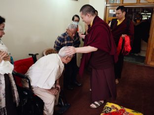 Thaye Dorje, His Holiness the 17th Gyalwa Karmapa, in Kalimpong. Photo: Tokpa Korlo
