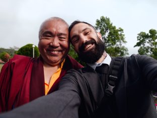Thaye Dorje, His Holiness the 17th Gyalwa Karmapa, in Kalimpong. Photo: Tokpa Korlo