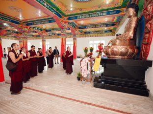 Thaye Dorje, His Holiness the 17th Gyalwa Karmapa, in Kalimpong. Photo: Tokpa Korlo