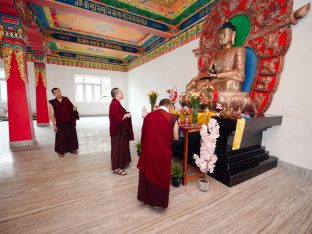 Thaye Dorje, His Holiness the 17th Gyalwa Karmapa, in Kalimpong. Photo: Tokpa Korlo