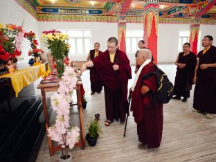 Thaye Dorje, His Holiness the 17th Gyalwa Karmapa, in Kalimpong. Photo: Tokpa Korlo
