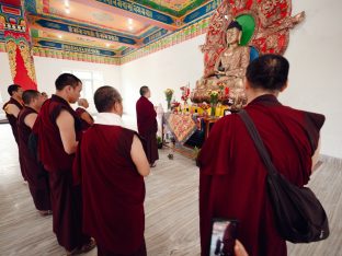 Thaye Dorje, His Holiness the 17th Gyalwa Karmapa, in Kalimpong. Photo: Tokpa Korlo