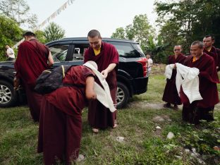 Thaye Dorje, His Holiness the 17th Gyalwa Karmapa, in Kalimpong. Photo: Tokpa Korlo