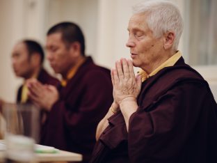 Thaye Dorje, His Holiness the 17th Gyalwa Karmapa, visits Dhagpo Mohra