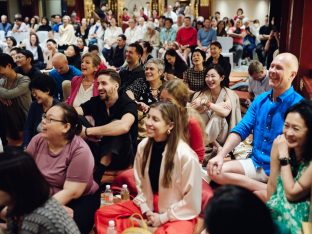 Thaye Dorje, His Holiness the 17th Gyalwa Karmapa, visits Karma Kagyu Buddhist Centre (KKBC) in Singapore, 2025. Photo: Tokpa Korlo.