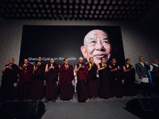 Thaye Dorje, His Holiness the 17th Gyalwa Karmapa, visits Karma Kagyu Buddhist Centre (KKBC) in Singapore, 2025. Photo: Tokpa Korlo.