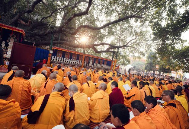 Kagyu Monlam 2024 at Bodh Gaya. Photo: Tokpa Korlo