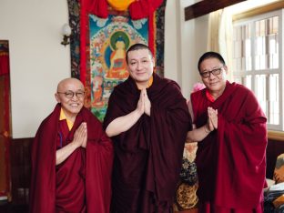 Thaye Dorje, His Holiness the 17th Gyalwa Karmapa, presided over the 23rd Kagyu Monlam at Bodh Gaya, in 2025. Photo: Tokpa Korlo.