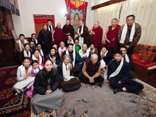 Thaye Dorje, His Holiness the 17th Gyalwa Karmapa, presided over the 23rd Kagyu Monlam at Bodh Gaya, in 2025. Photo: Tokpa Korlo.