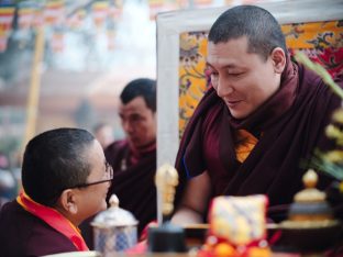 Thaye Dorje, His Holiness the 17th Gyalwa Karmapa, presided over the 23rd Kagyu Monlam at Bodh Gaya, in 2025. Photo: Tokpa Korlo.
