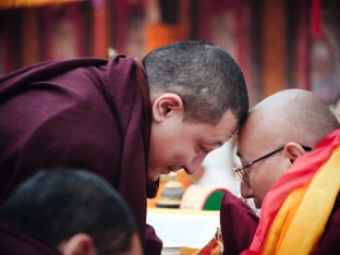 Thaye Dorje, His Holiness the 17th Gyalwa Karmapa, presided over the 23rd Kagyu Monlam at Bodh Gaya, in 2025. Photo: Tokpa Korlo.