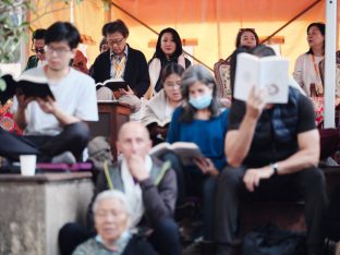 Thaye Dorje, His Holiness the 17th Gyalwa Karmapa, presided over the 23rd Kagyu Monlam at Bodh Gaya, in 2025. Photo: Tokpa Korlo.