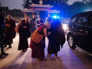 Thaye Dorje, His Holiness the 17th Gyalwa Karmapa, presided over the 23rd Kagyu Monlam at Bodh Gaya, in 2025. Photo: Tokpa Korlo.
