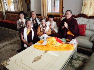 Thaye Dorje, His Holiness the 17th Gyalwa Karmapa, presided over the 23rd Kagyu Monlam at Bodh Gaya, in 2025. Photo: Tokpa Korlo.