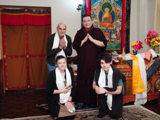 Thaye Dorje, His Holiness the 17th Gyalwa Karmapa, presided over the 23rd Kagyu Monlam at Bodh Gaya, in 2025. Photo: Tokpa Korlo.