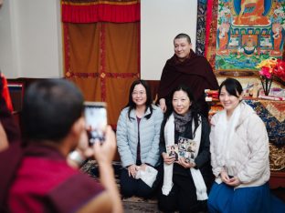 Thaye Dorje, His Holiness the 17th Gyalwa Karmapa, presided over the 23rd Kagyu Monlam at Bodh Gaya, in 2025. Photo: Tokpa Korlo.
