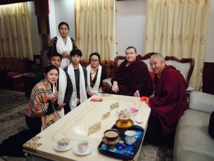Thaye Dorje, His Holiness the 17th Gyalwa Karmapa, presided over the 23rd Kagyu Monlam at Bodh Gaya, in 2025. Photo: Tokpa Korlo.