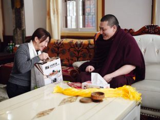Thaye Dorje, His Holiness the 17th Gyalwa Karmapa, presided over the 23rd Kagyu Monlam at Bodh Gaya, in 2025. Photo: Tokpa Korlo.