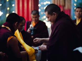 Thaye Dorje, His Holiness the 17th Gyalwa Karmapa, presided over the 23rd Kagyu Monlam at Bodh Gaya, in 2025. Photo: Tokpa Korlo.