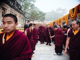 Thaye Dorje, His Holiness the 17th Gyalwa Karmapa, presided over the 23rd Kagyu Monlam at Bodh Gaya, in 2025. Photo: Tokpa Korlo.