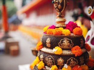 Thaye Dorje, His Holiness the 17th Gyalwa Karmapa, presided over the 23rd Kagyu Monlam at Bodh Gaya, in 2025. Photo: Tokpa Korlo.