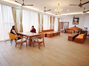 Thaye Dorje, His Holiness the 17th Gyalwa Karmapa, presided over the 23rd Kagyu Monlam at Bodh Gaya, in 2025. Photo: Tokpa Korlo.