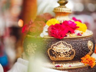 Thaye Dorje, His Holiness the 17th Gyalwa Karmapa, presided over the 23rd Kagyu Monlam at Bodh Gaya, in 2025. Photo: Tokpa Korlo.