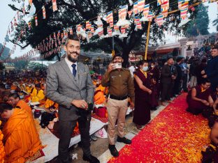 Thaye Dorje, His Holiness the 17th Gyalwa Karmapa, presided over the 23rd Kagyu Monlam at Bodh Gaya, in 2025. Photo: Tokpa Korlo.