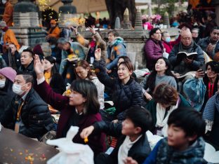 Thaye Dorje, His Holiness the 17th Gyalwa Karmapa, presided over the 23rd Kagyu Monlam at Bodh Gaya, in 2025. Photo: Tokpa Korlo.