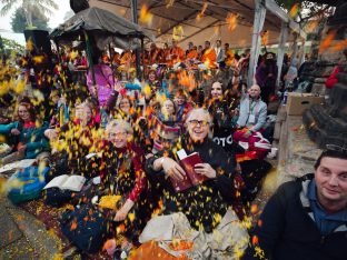Thaye Dorje, His Holiness the 17th Gyalwa Karmapa, presided over the 23rd Kagyu Monlam at Bodh Gaya, in 2025. Photo: Tokpa Korlo.